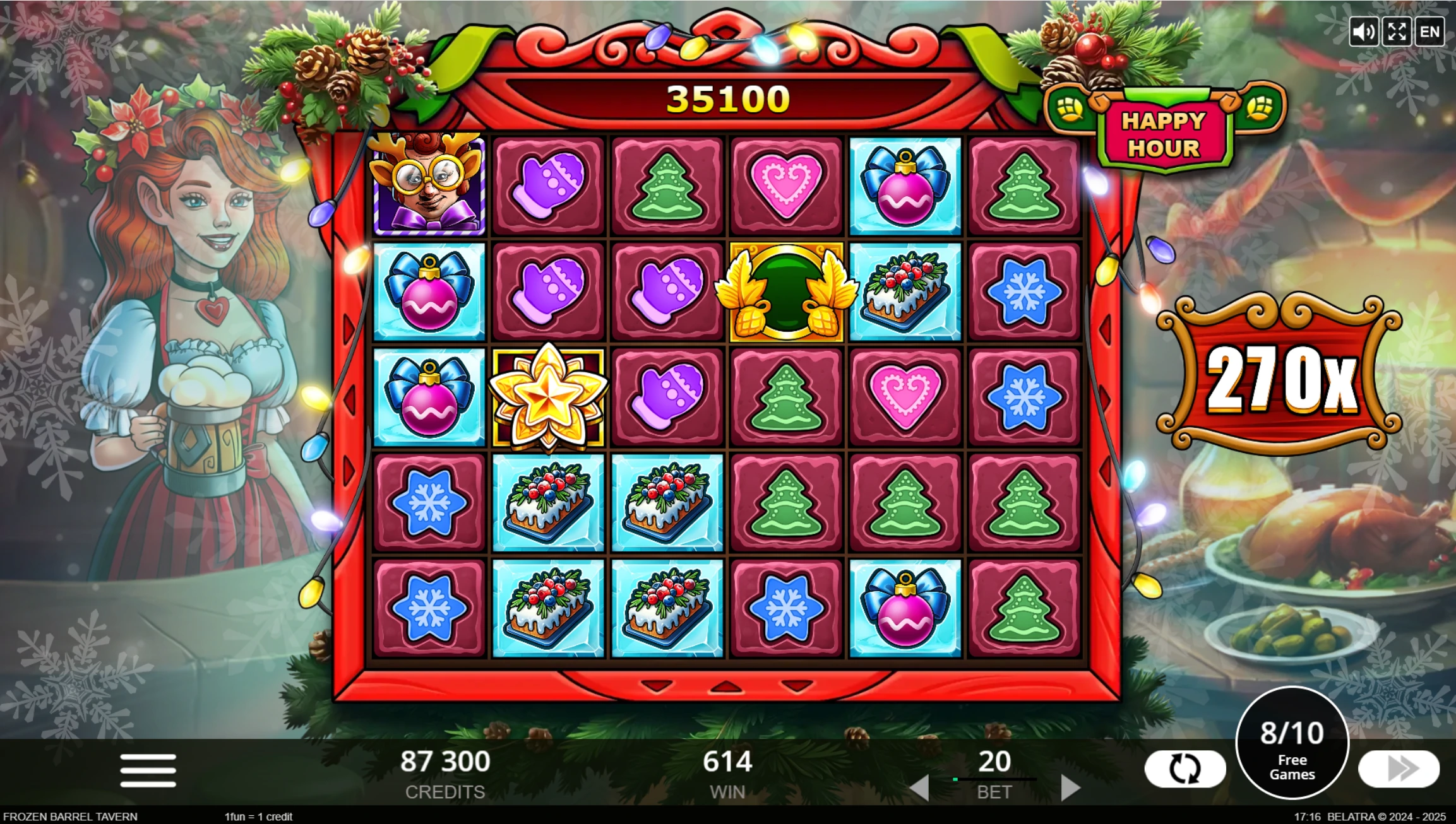 Frozen Barrel Tavern Happy Hour